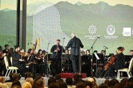 XV Qəbələ Beynəlxalq Musiqi Festivalının açılışı olub - FOTO