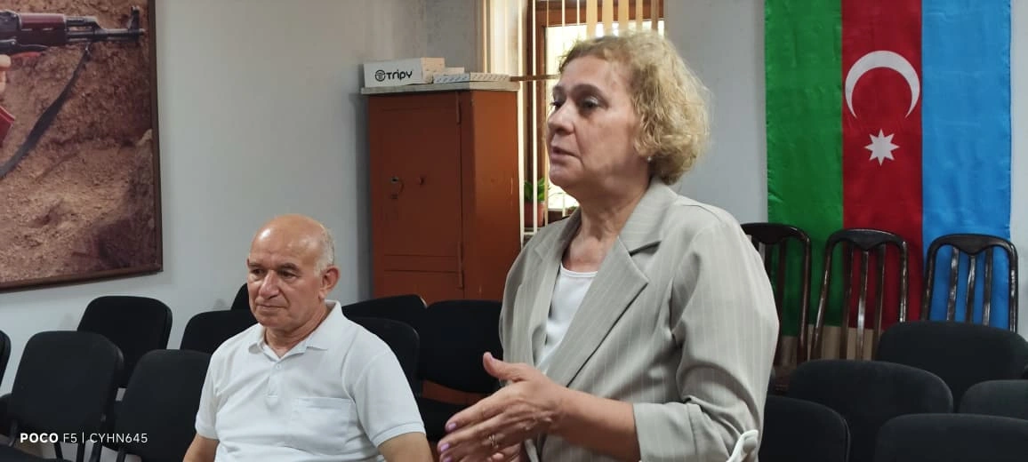 Qarabağ döyüşçüsü, şəhid atası Əkbər Rüstəmovun kitabının təqdimatı keçirildi - FOTO