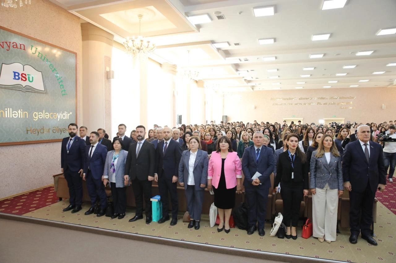 BSU-da Beynəlxalq Türkoloji Tədqiqatlar Konfransı keçirildi - FOTOLAR