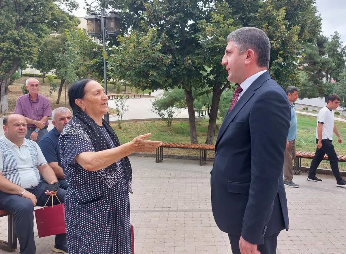 Növbəti köç karvanı Xankəndi şəhərinə çatdı, açarlar təqdim olundu - FOTOLAR