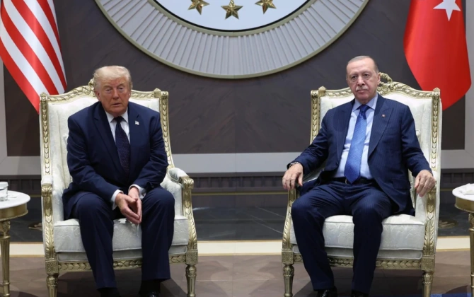 Ərdoğan və Tramp arasında ikitərəfli görüş keçirilir