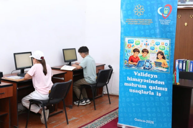 Valideyn himayəsindən məhrum qalmış uşaqlarla iş” layihəsinin ilk təlimi - FOTO