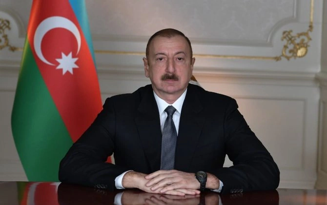 Prezidentin sosial media hesablarında Qazaxıstana işgüzar səfəri ilə bağlı videoçarx paylaşılıb - VİDEO