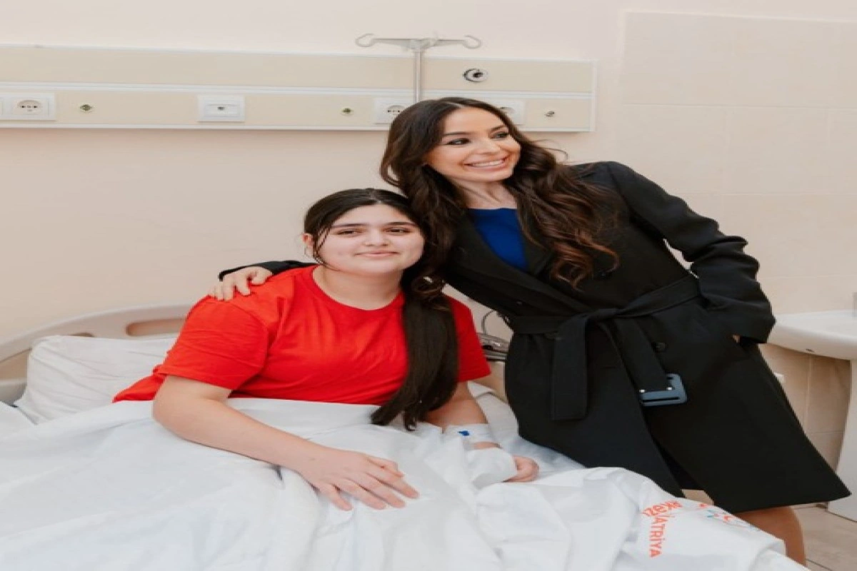 Leyla Əliyeva Respublika Pediatriya Mərkəzinin Nərimanov Uşaq Klinik Xəstəxanasını ziyarət edib - FOTO