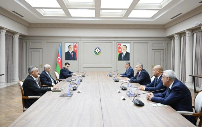 Əli Əsədov Həştərxan vilayətinin hökumət sədri ilə görüşdü