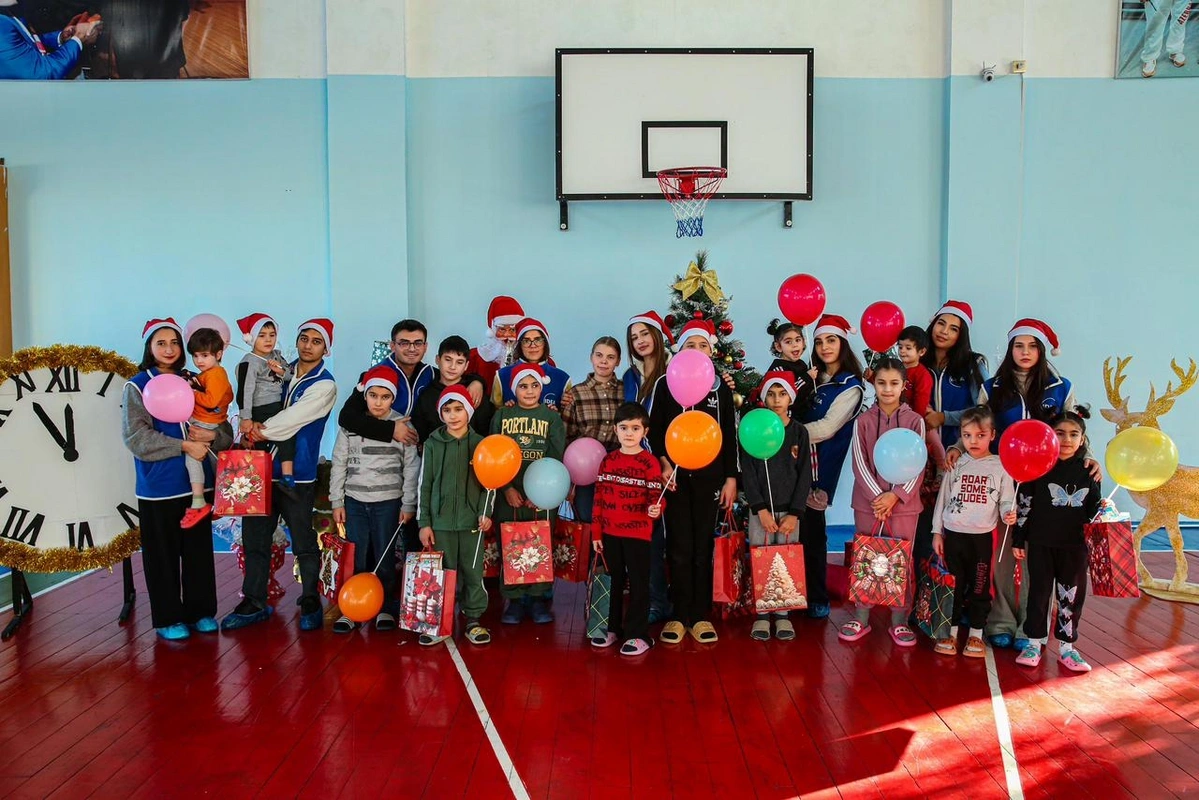 Leyla Əliyevanın təşəbbüsü ilə uşaq sığınacaqlarında Yeni il tədbiri keçirilib - FOTO