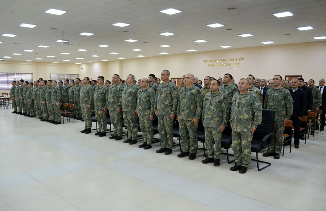 Zabit təkmilləşdirmə kursunun növbəti buraxılış mərasimi keçirilib - FOTO