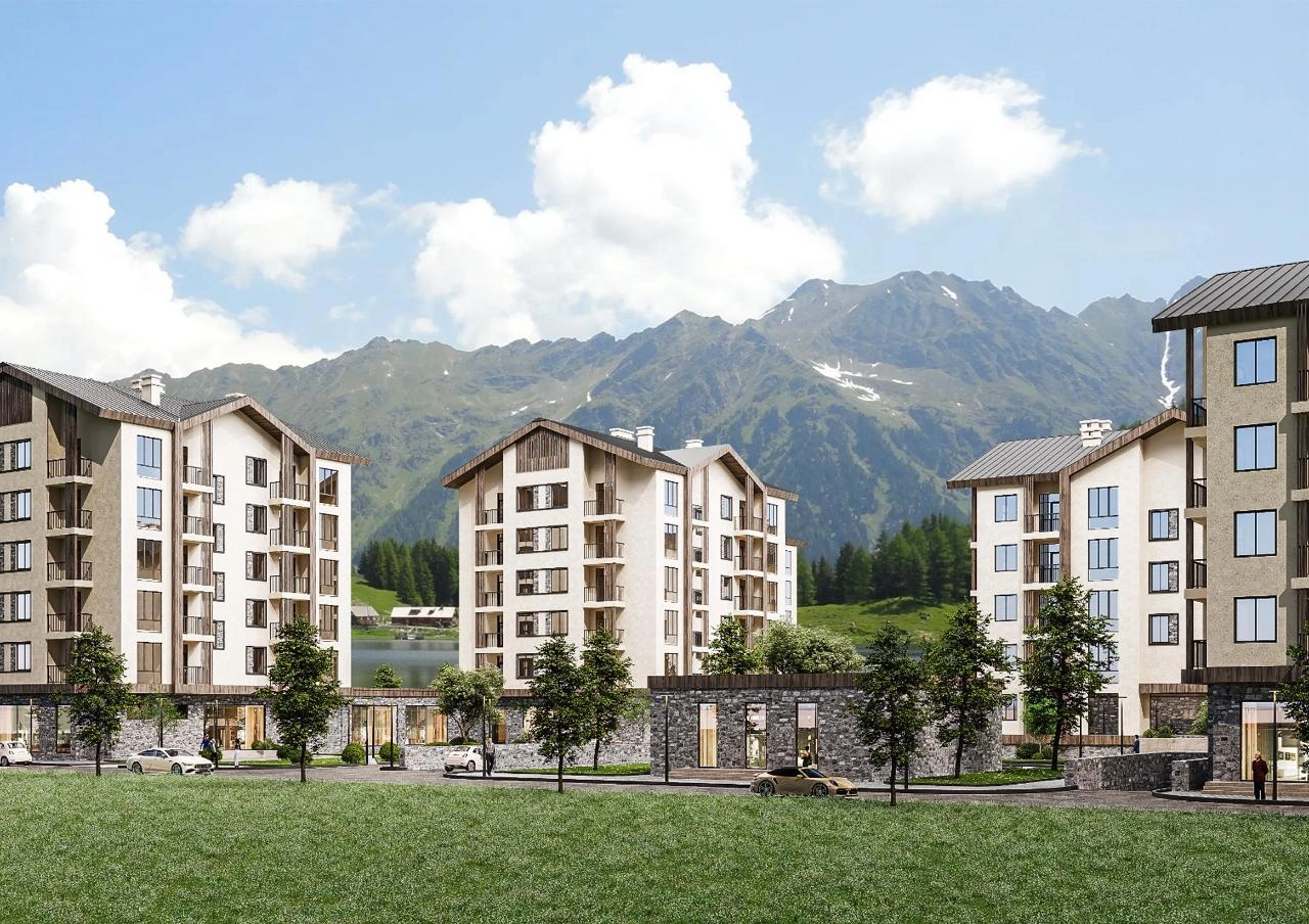 Kəlbəcərin mərkəzində dağ mənzərəli yeni həyat başlayır - “Kalbajar CITY”