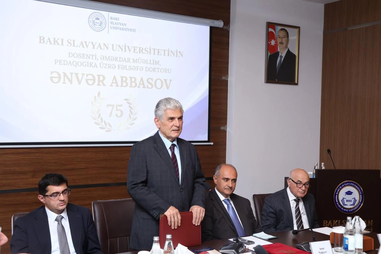 BSU-da Ənvər Abbasovun 75 illiyinə həsr olunan konfrans keçirilib - FOTO