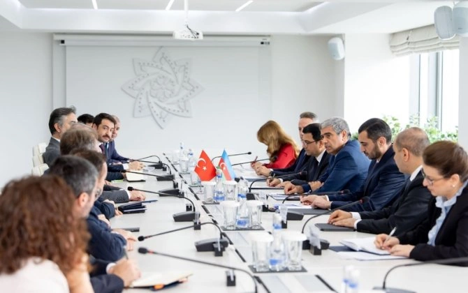 Nazirlikdə Türkiyə nümayəndə heyəti ilə görüş oldu - FOTO