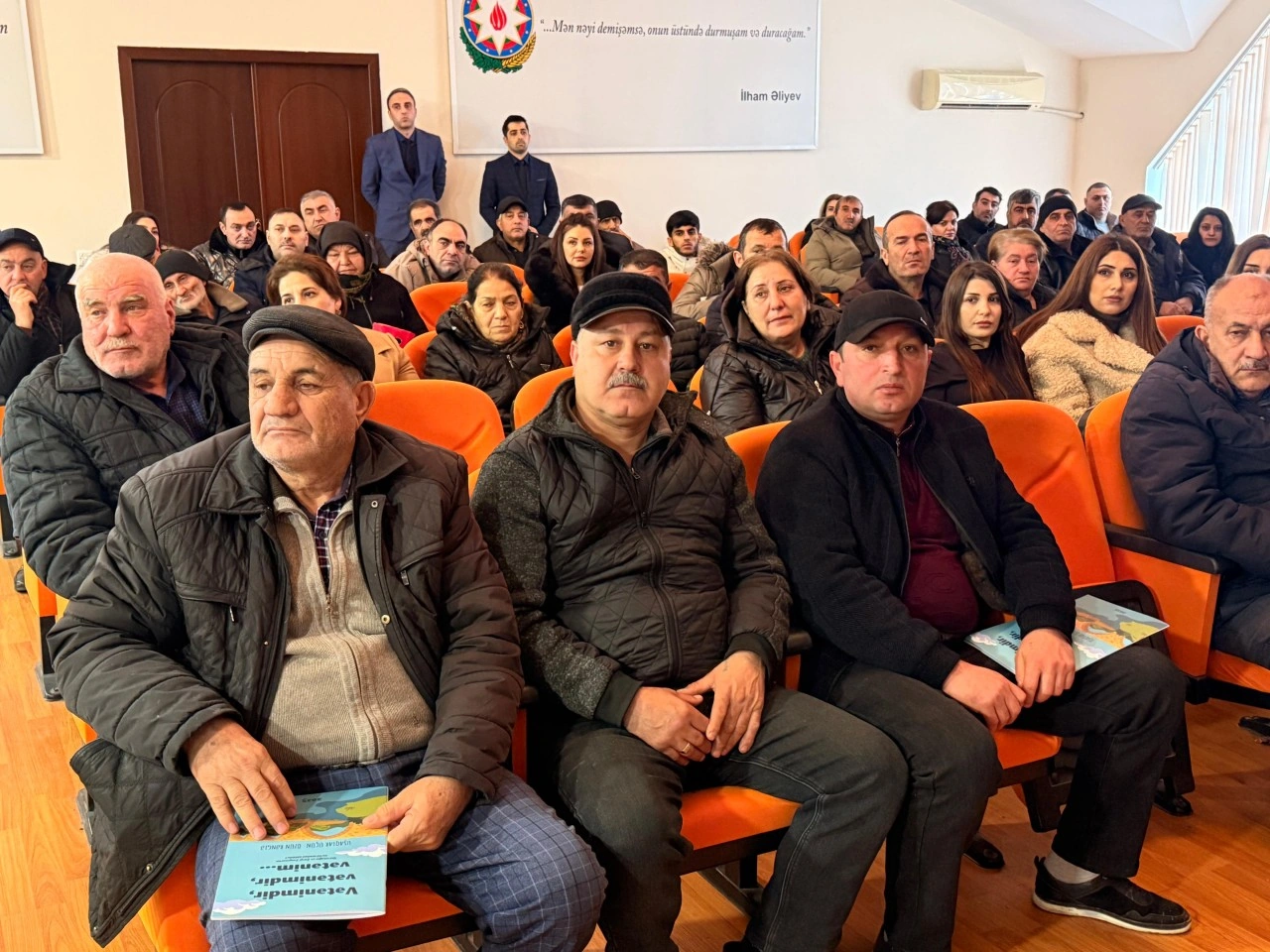 Azad edilən ərazilərə qayıdan sakinlər mina təhlükəsi ilə bağlı maarifləndirildi - FOTO