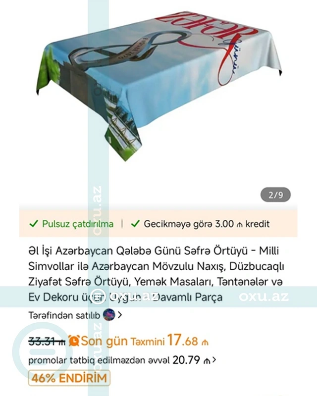 "Temu"da satılan məhsul azərbaycanlıları hiddətləndirdi - FOTOFAKT