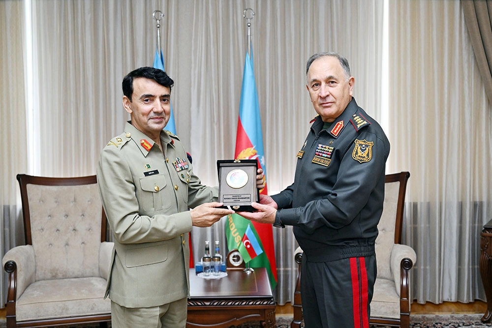 Azərbaycan Ordusunun Baş Qərargah rəisi Pakistan nümayəndə heyəti ilə görüşdü - FOTO