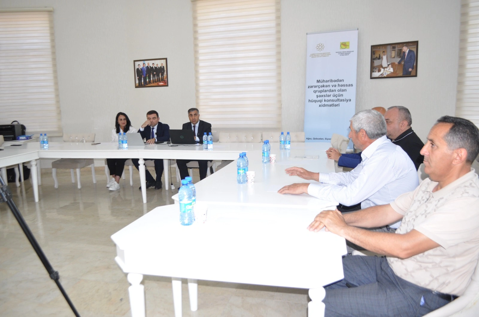 Ağsu rayonunda müharibə iştirakçılarına hüquqi konsultasiya xidməti göstərilib - FOTO