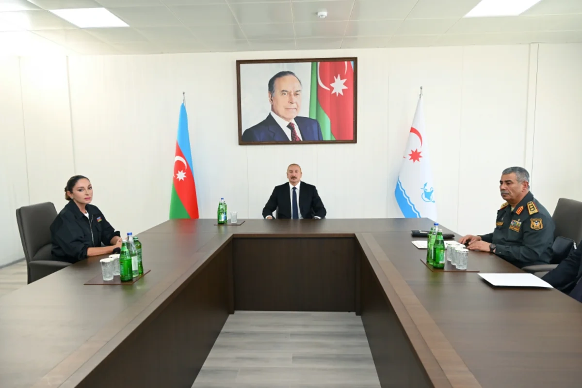 İlham Əliyev Hərbi Dəniz Qüvvələrində oldu - FOTOLAR