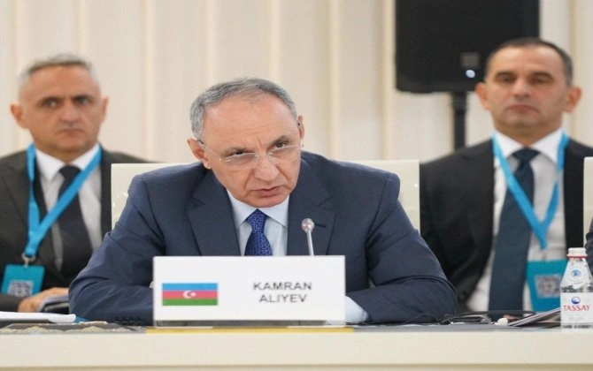 Baş prokuror Kamran Əliyev Qazaxıstana səfər edib - FOTO