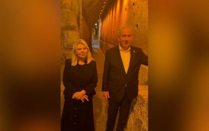 Netanyahu arvadı ilə birgə Əl-Əqsa məscidinin altındakı tunellərdə nə axtarır?..+VİDEO