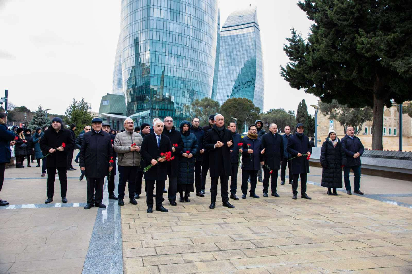 “Azərsun Holdinq”in rəhbər heyəti 20 Yanvar şəhidlərini yad edib - FOTO