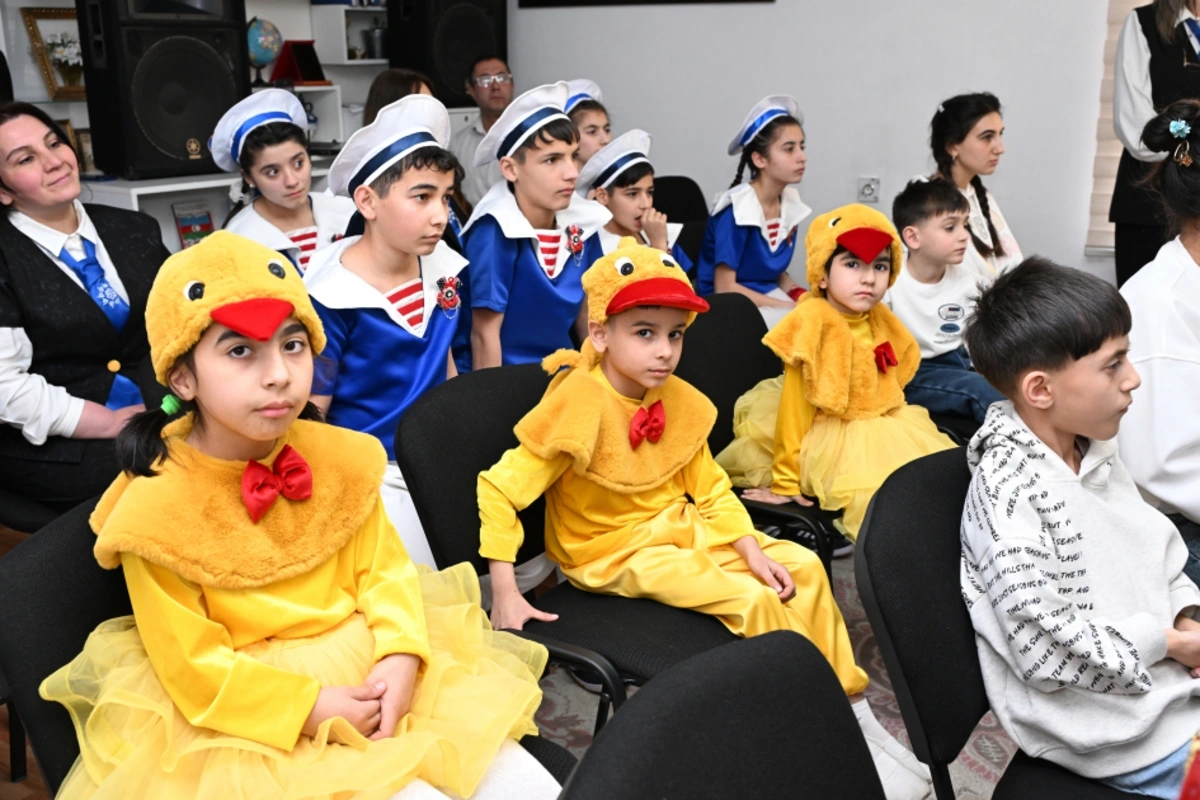 Leyla Əliyeva və Alena Əliyeva Gəncədə uşaq evində olublar - FOTO