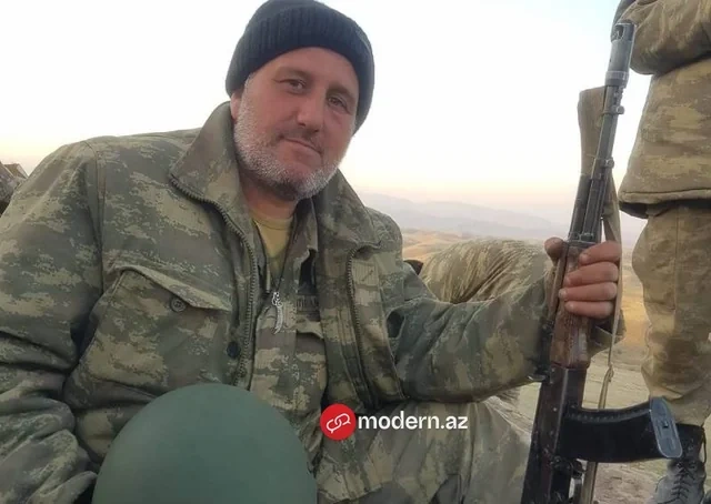 Şəhid olmazdan üç gün əvvəl xanımı ilə halallaşıb - Ehtiram Hüseynlinin son fotosu