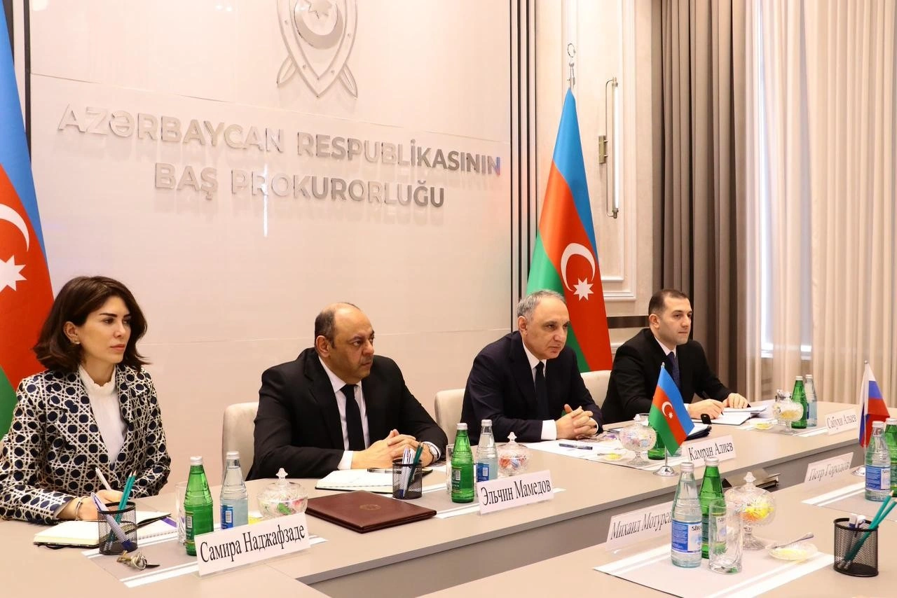 Kamran Əliyev Rusiyanın Baş prokurorunun müavinini qəbul etdi - FOTOLAR