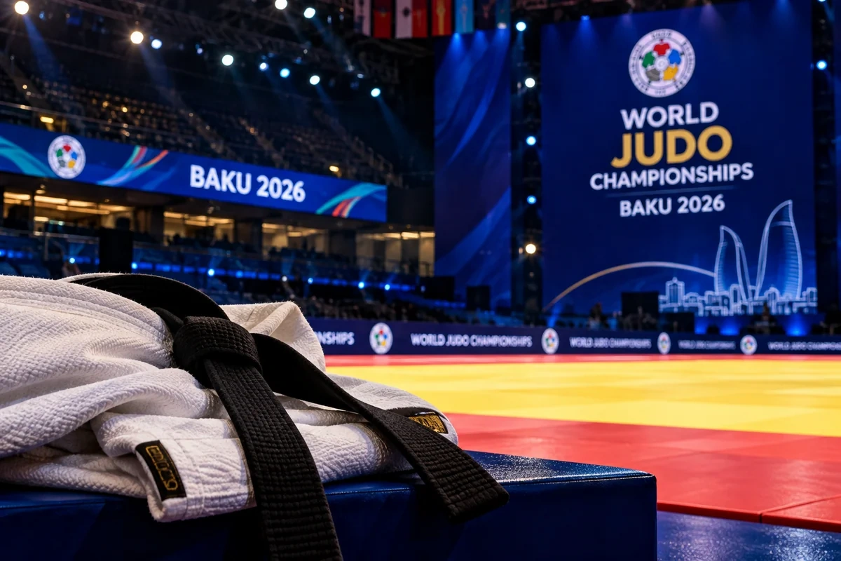 Bakıda cüdo üzrə dünya çempionatında Azərbaycan millisi Avstriyaya qalib gəlib