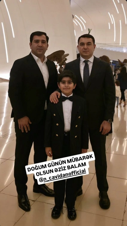 Nazirlə oğlunun FOTOsunu paylaşıb bunları yazdı