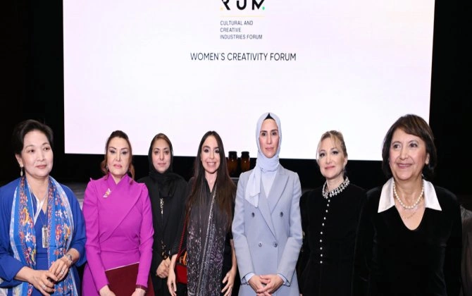 İƏT Mədəniyyət Festivalı çərçivəsində Qadınların Yaradıcı Forumu keçirilib - FOTO