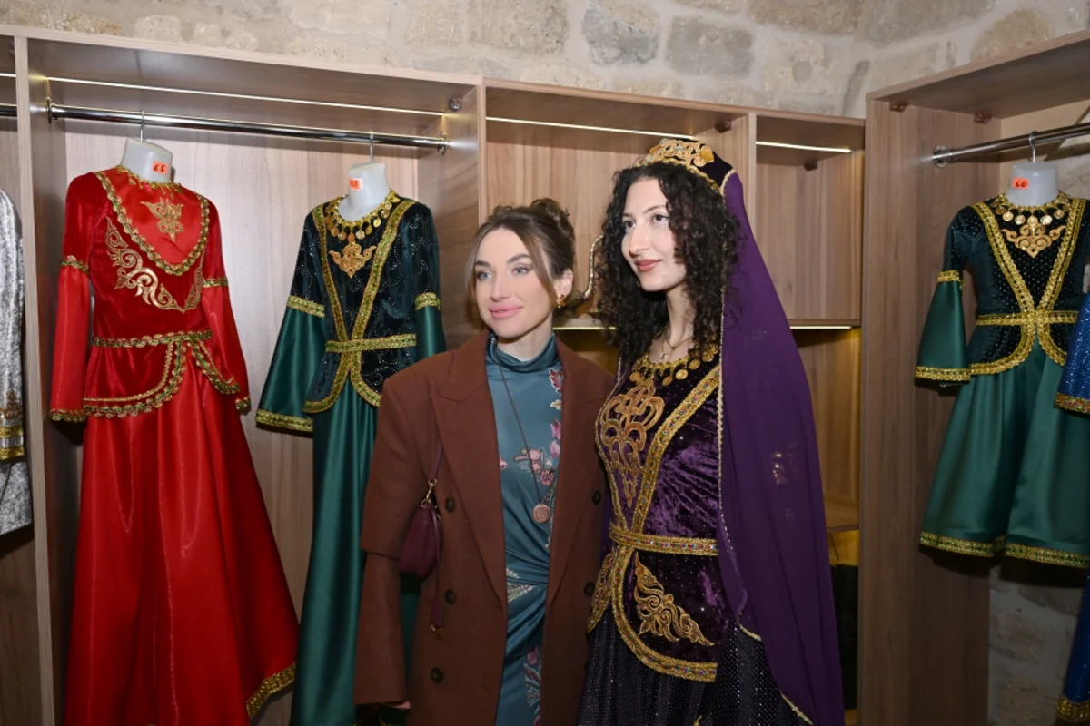 Buxara karvansarasının əsaslı bərpa və konservasiya işlərindən sonra açılışı olub - FOTO