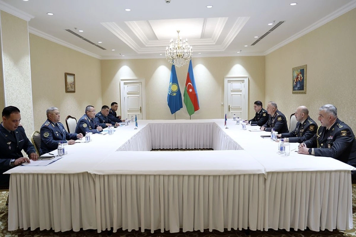 Kərim Vəliyev Qazaxıstanda - FOTO