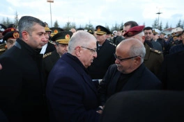 Ankarada təyyarə qəzasında həlak olanlar üçün anım mərasimi keçirilib - FOTO