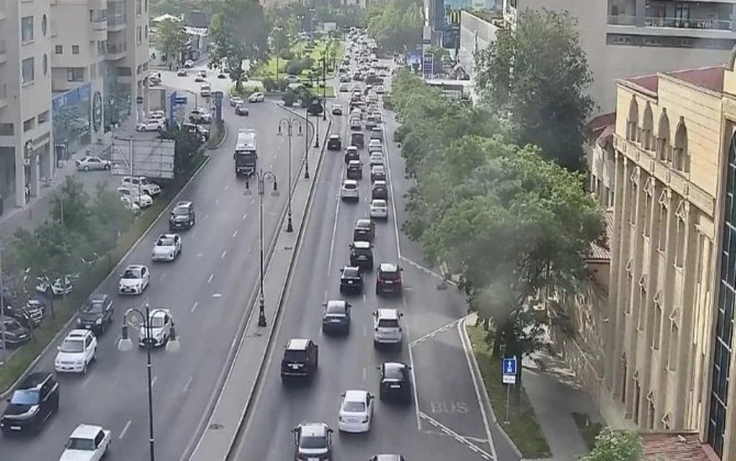 Bakıda bəzi küçələrdə nəqliyyatın hərəkətinə məhdudiyyət tətbiq olunacaq