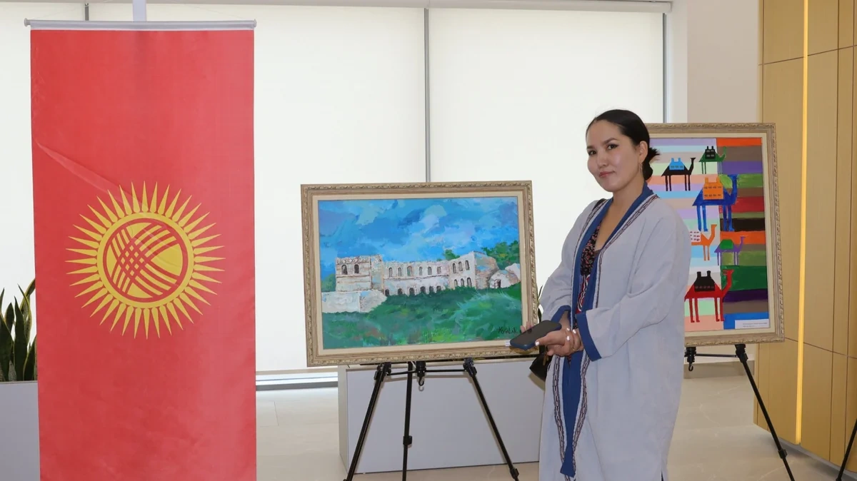 Xankəndidə türkdilli ölkələrin qadın rəssamlarının incəsənət simpoziumu və sərgisi keçirilib - FOTO