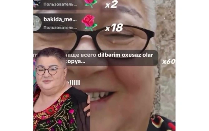 Könül Xasıyeva TikTok-da canlı yayım açdı – "Hədiyyə yağışı"na tutuldu - VİDEO