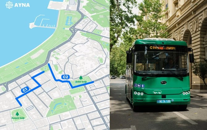 Bakıda ödənişsiz mikroavtobuslar fəaliyyətə başladı