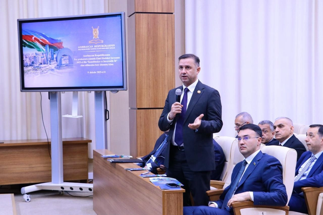 Baş prokuror yanında Elmi-Məsləhət Şurasının iclası keçirildi - FOTOLAR