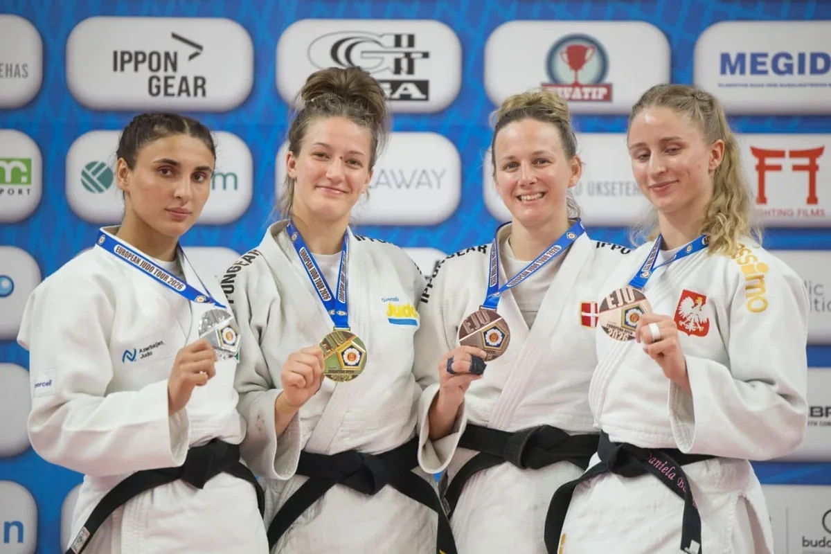 Avropa Açıq Turniri: Azərbaycan cüdoçuları ilk yarış günündə iki medal qazanıblar - FOTO