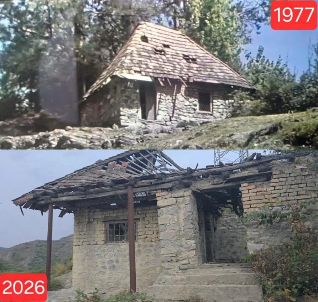 “Arxadan vurulan zərbə” filminin çəkildiyi dəyirman uçub-FOTO+VİDEO