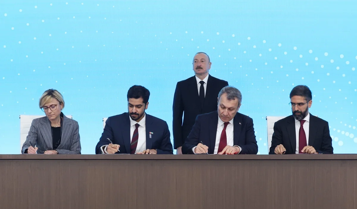 "Abşeron" yatağından Türkiyəyə qaz nəql ediləcək - FOTO