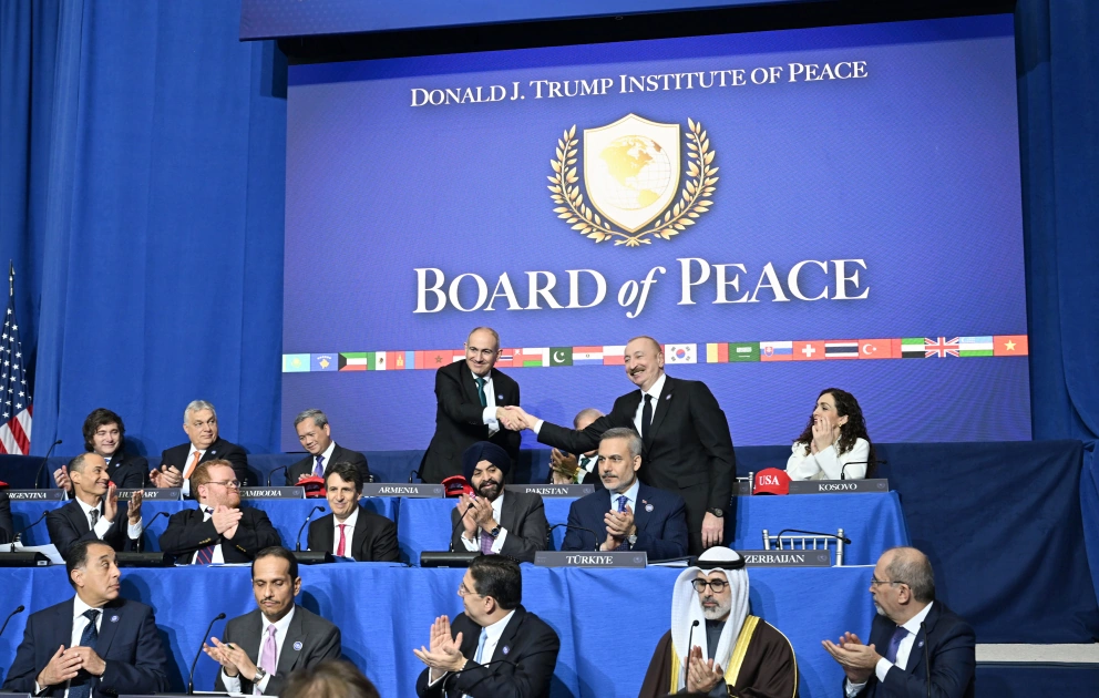 Prezident İlham Əliyev Vaşinqtonda Sülh Şurasının ilk iclasında iştirak edir - FOTO - YENİLƏNİB