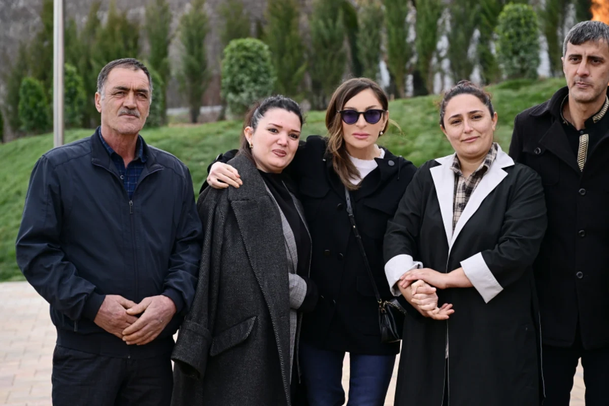 İlham Əliyev və xanımı Xocavənddədir - FOTOLAR