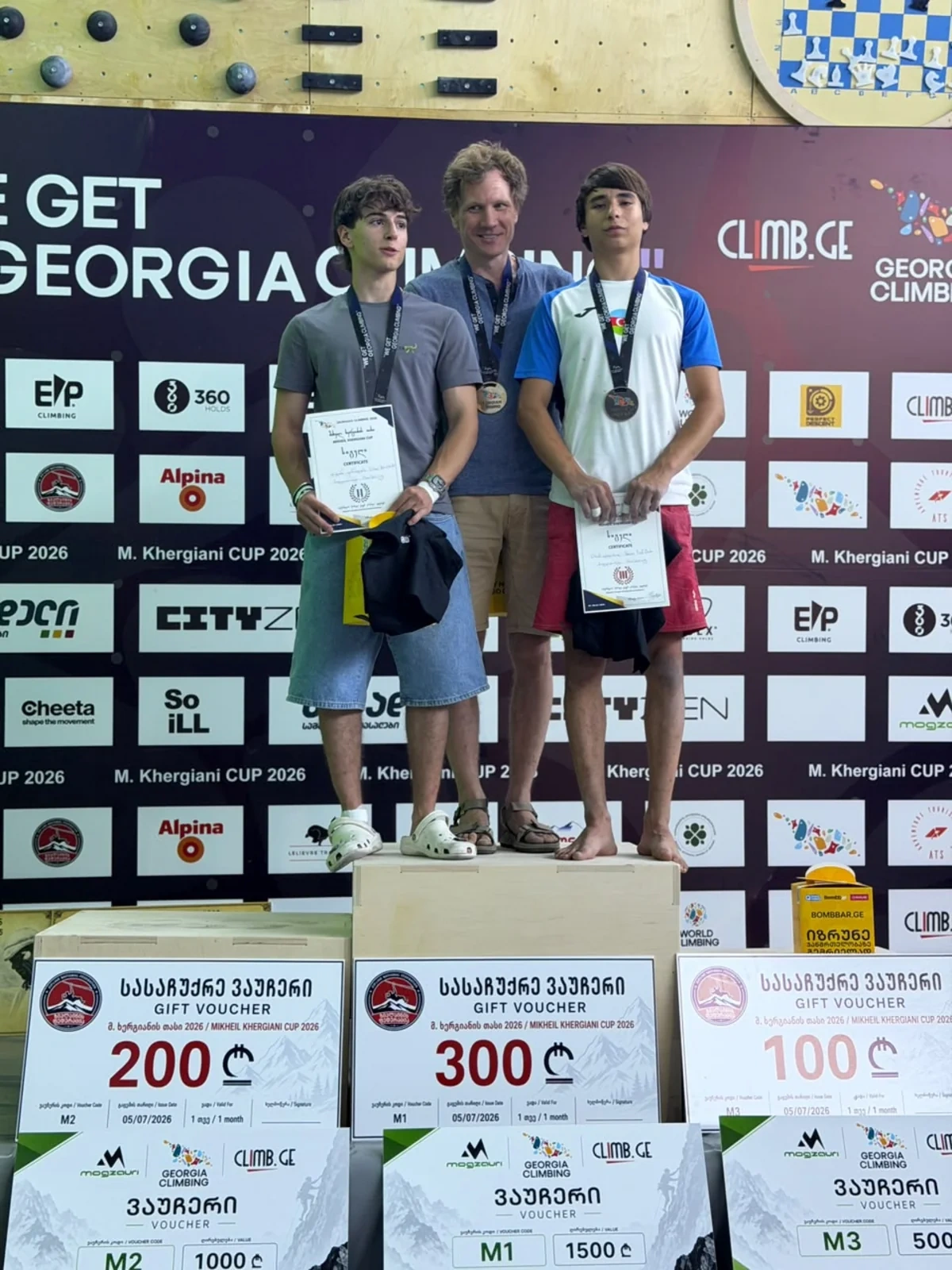 Azərbaycan idmançıları Gürcüstanda keçirilən beynəlxalq turnirdə medal qazanıblar - FOTO