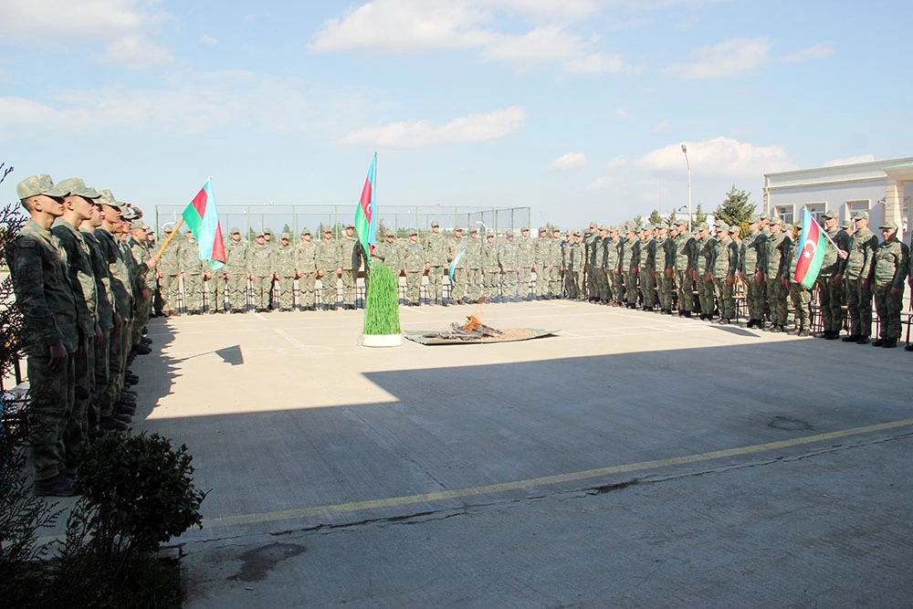 Azərbaycan Ordusunda bayram tədbirləri keçirildi - FOTO/VİDEO