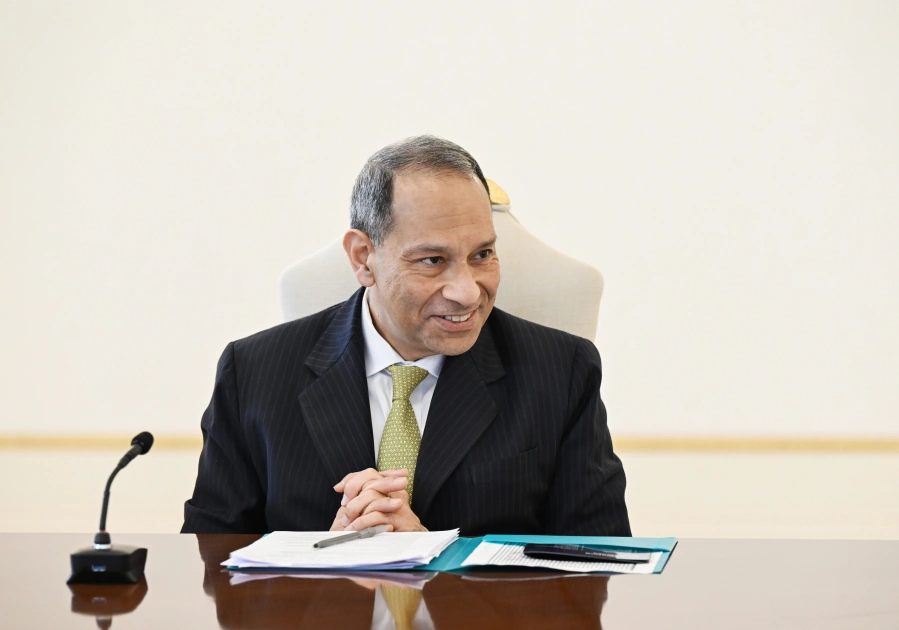 Prezident İlham Əliyev ABŞ Ticarət Palatasının nümayəndə heyətini qəbul etdi - FOTO