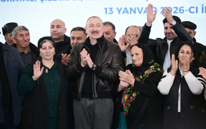 Prezident İlham Əliyev: "Ağdərənin gələcək inkişafı çox parlaq olacaq"