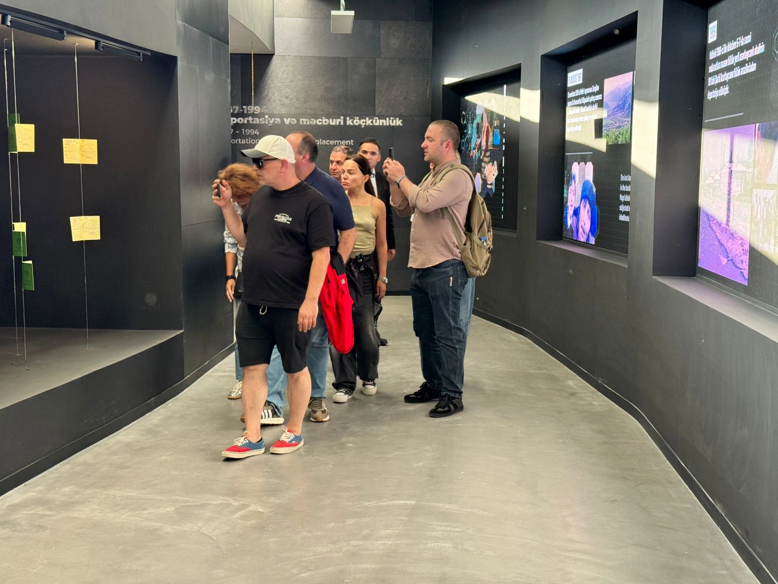 Gürcüstanlı bloqer və jurnalistlər Gəncəyə səfər ediblər - FOTO