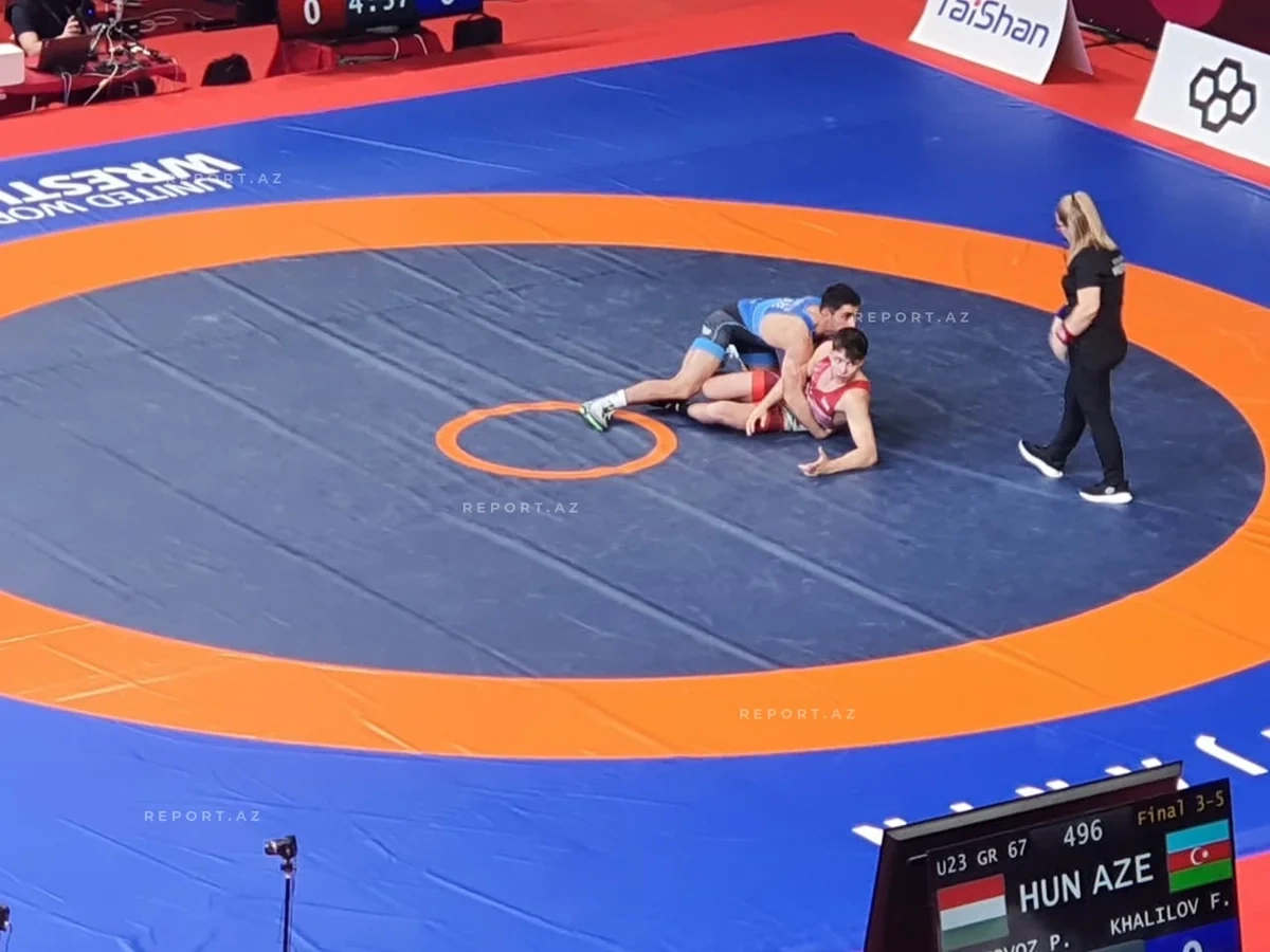 Fərid Xəlilov Avropa çempionatında bürünc medal qazandı - FOTO