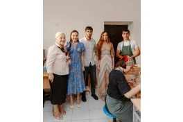 Leyla Əliyeva və Arzu Əliyeva 11 nömrəli inteqrasiya təlimli internat tipli ümumtəhsil məktəbində olublar - FOTO