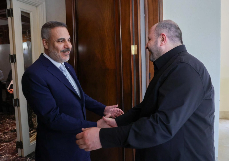 Hakan Fidan Rüstəm Umerovla görüşdü