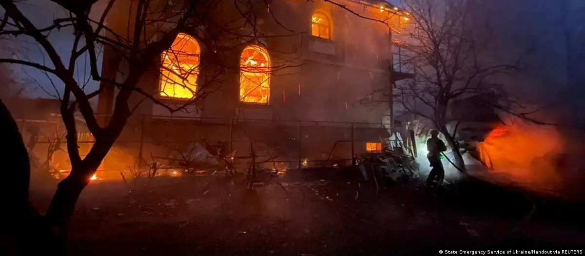 "Rusiya Ukraynaya kombinə edilmiş zərbələr endirdi: əsas hədəf Kiyevdir" - "Deutsche Welle"